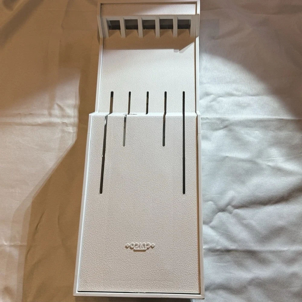 CUTCO 1742 White Knife Holder Drawer or Wall Mount Knife Storage Tray 17x 6.25